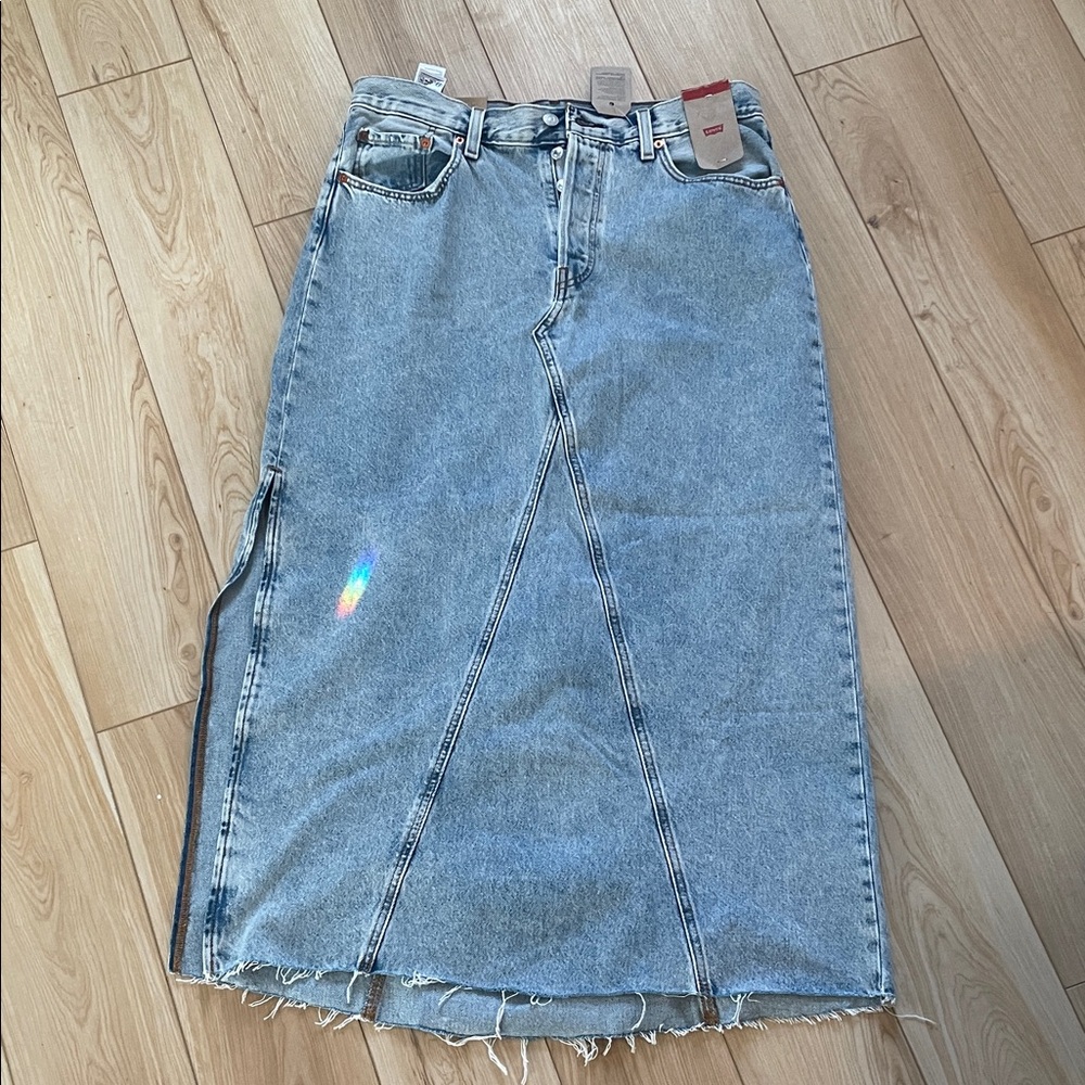 Levi's Blue Denim Skirt